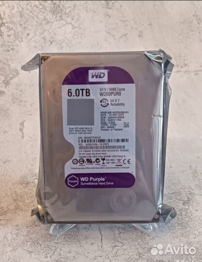 Жесткий диск wd purple 4tb HDD. Опт/Розница