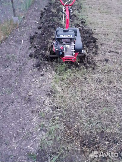 Вспашка. Мотоблок