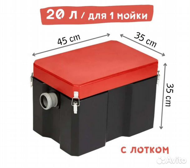 Жироуловитель под мойку Термит, Пифагор