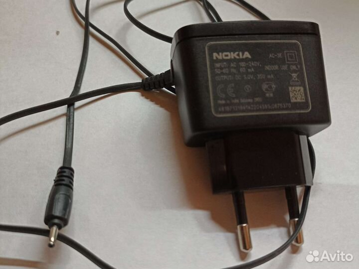 Nokia зарядное устройство