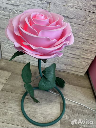 Светильник цветок