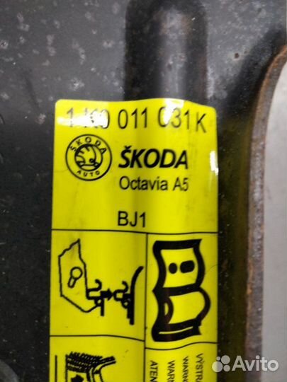 Домкрат Skoda Octavia Rs A4 BWA 2007