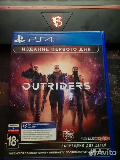 Игра для PS4 Outriders Day One Edition