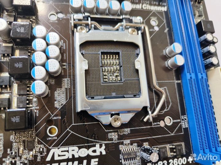 Материнская плата 1156 ASRock H55M-LE