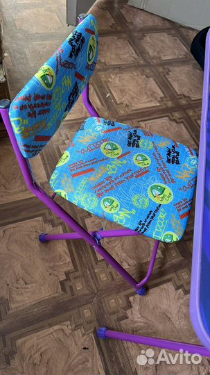 Стол и стул детский