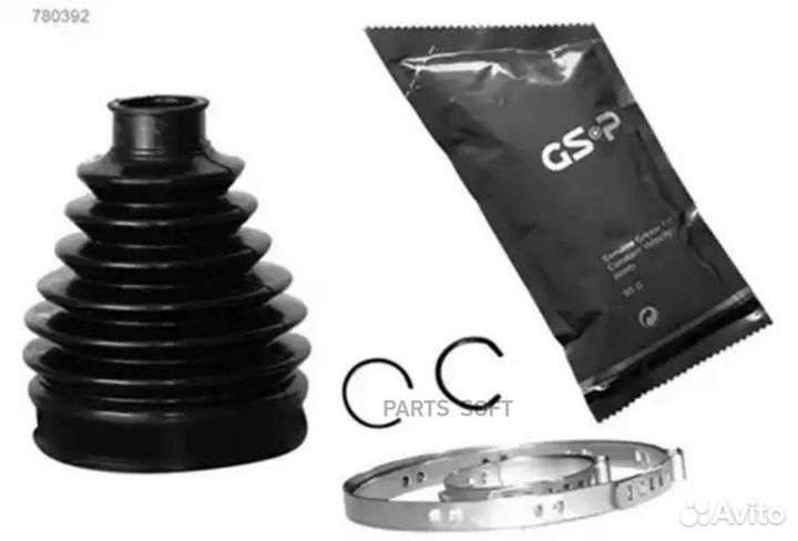 GSP 780392 Пыльник ШРУСа renault logan/sandero stepway 12- нар