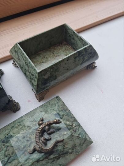 Шкатулка из натурального камня