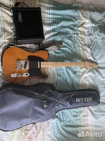 Электро гитара с комбиком