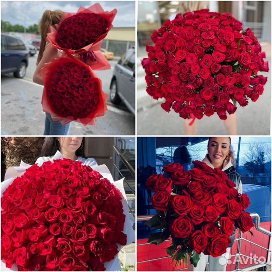 Цветы оптом розы
