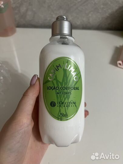 Loccitane молочко
