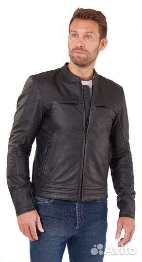 Куртка мотокуртка кожаная highway light