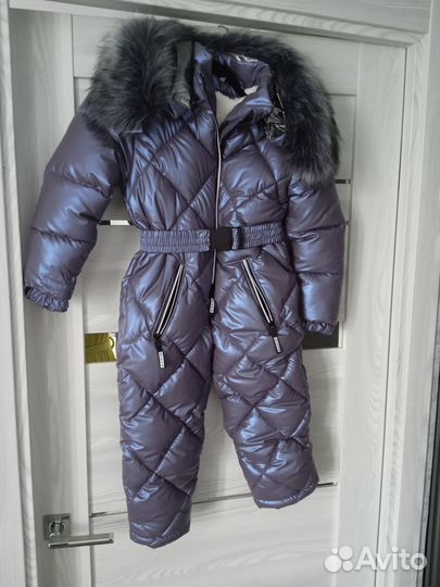 Зимний комбинезон для девочки 116