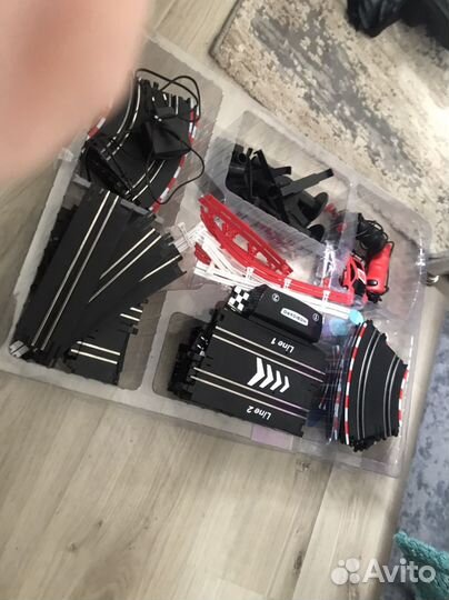 Трек электрический на пульте управления