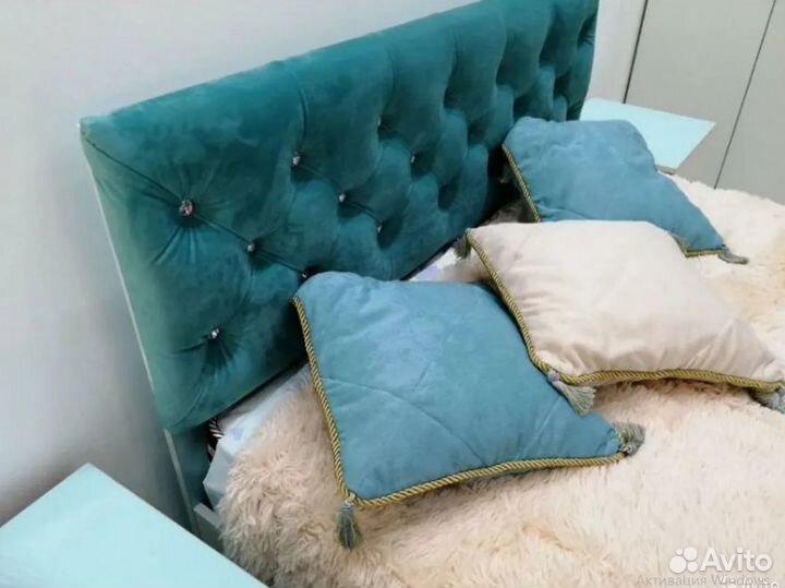 Кровать Тиффани 120*200 с мягким изголовьем
