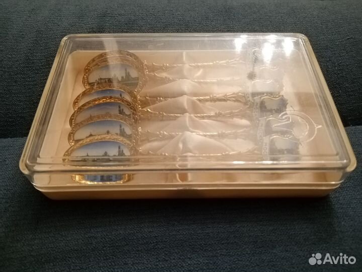 Ложки подарочные. Роспись, эмаль.Серия 