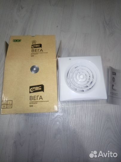 Вентилятор вытяжной канальный 100 мм