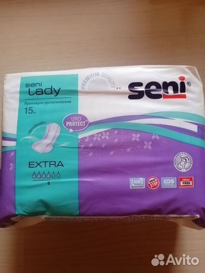 Урологические прокладки женские