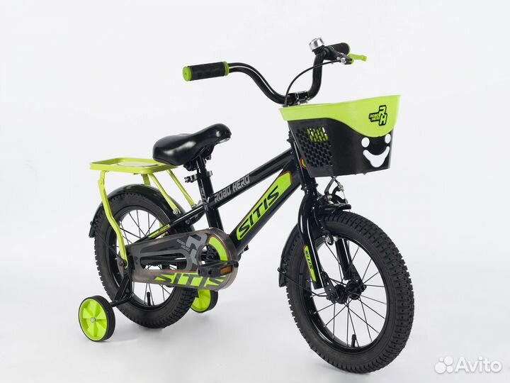 Велосипед sitis road hero RH-14 (2022) зеленый Sta