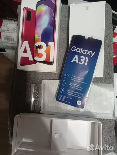 Коробка от телефона Samsung galaxy a31