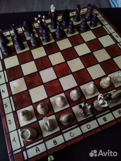 Шахматы деревянные