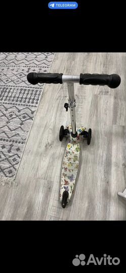 Самокат трехколесный triumf active