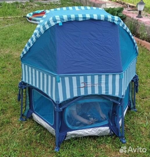 Детский манеж домик