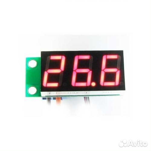 STH0014UR - встраиваемый цифровой термометр с выно