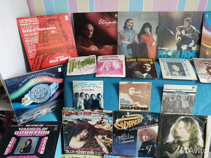 Виниловые пластинки СССР, за всё