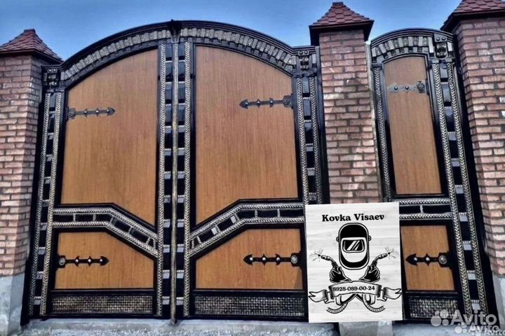 Кованные ворота