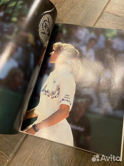 Книга альбом tennis 89 теннис