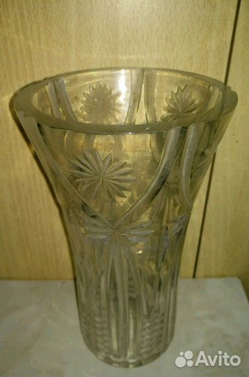 Ваза хрусталь