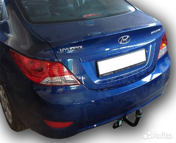 Фаркоп Hyundai Solaris 2010-2017\Kia Rio 2011-2017