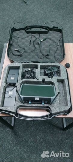 Радиосистема с двумя головными микрофонами Xline