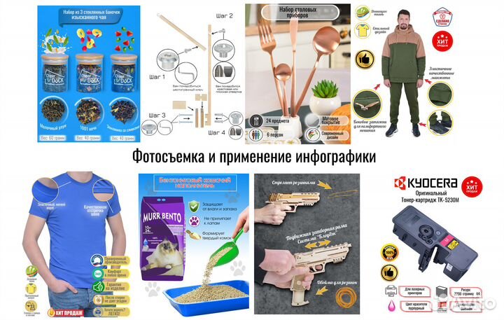 Предметная съемка для маркетплейсов сайта каталога