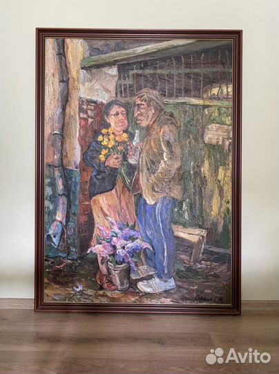 Картина маслом на холсте С. Ю. Сорокин 