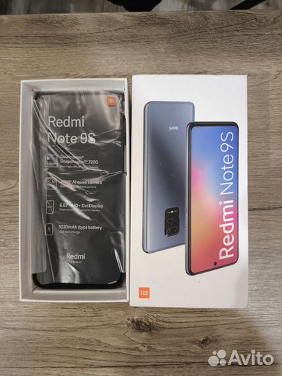 Xiaomi Redmi Note 9S, 4/64 ГБ