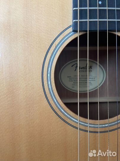 Акустическая гитара fender cd 60