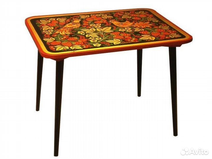 Стол детство /хохлома/ ягода/птица 7210