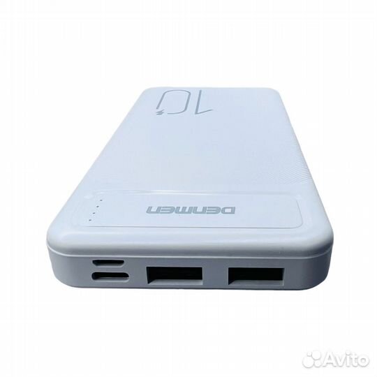 Power bank denmen DP09 10000 mAh White