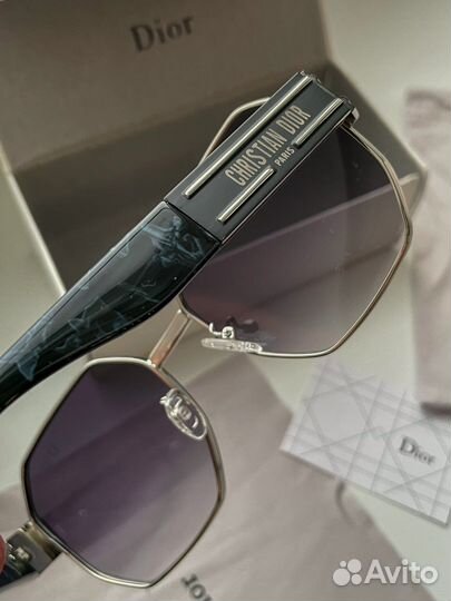 Новые Солнцезащитные очки комплект Christian dior