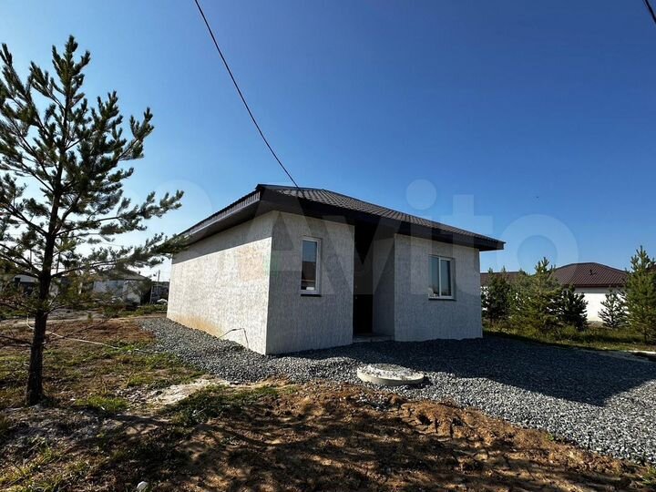 Коттедж 74 м² на участке 8 сот.