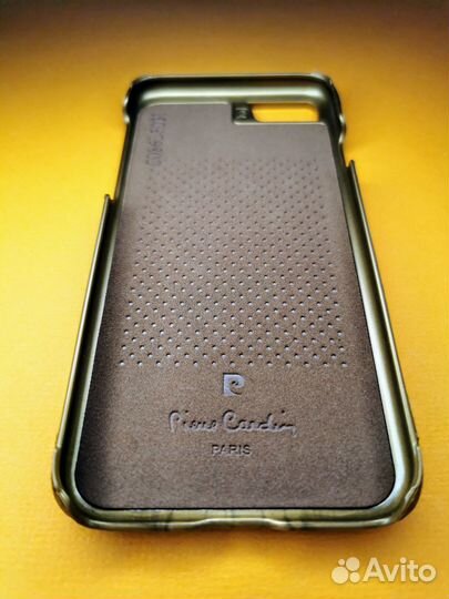 Чехол - накладка кожаная iPhone 7 Pierre Cardin