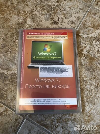 Windows 7 домашняя расширенная OEM русская