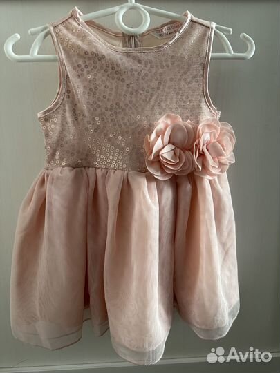 Детское нарядное платье 92