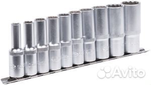 Набор головок высоких 1\2 10пр 39837