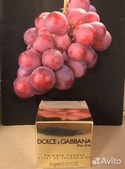 Пудра-шиммер Dolce & Gabbana The One
