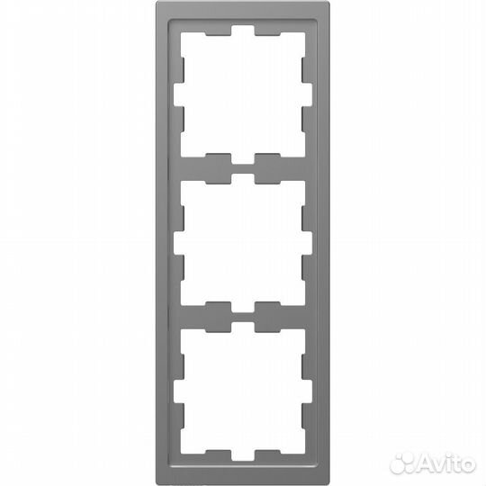 Рамка Schneider Electric Merten D-Life 3 поста. Не