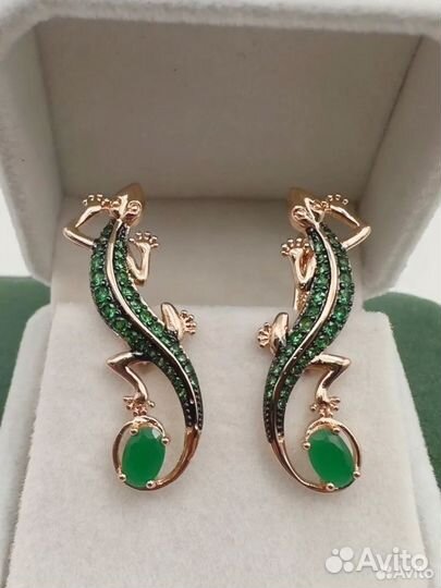 Подвеска с Цепочкой Саламандра Золото 585 RG