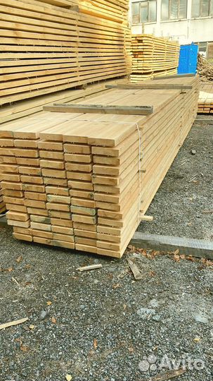 Доска обрезная 25х150х6000мм с доставкой