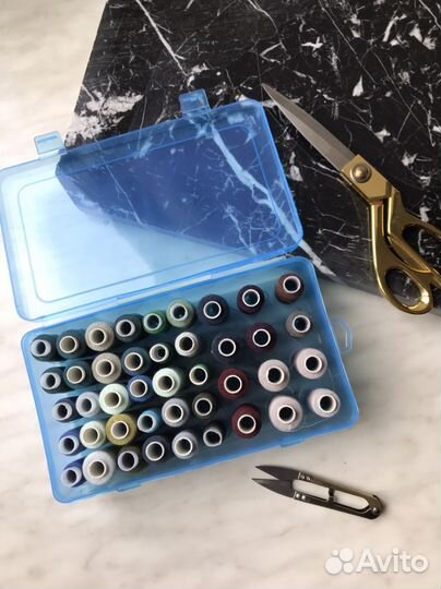 Контейнер органайзер для хранения ниток